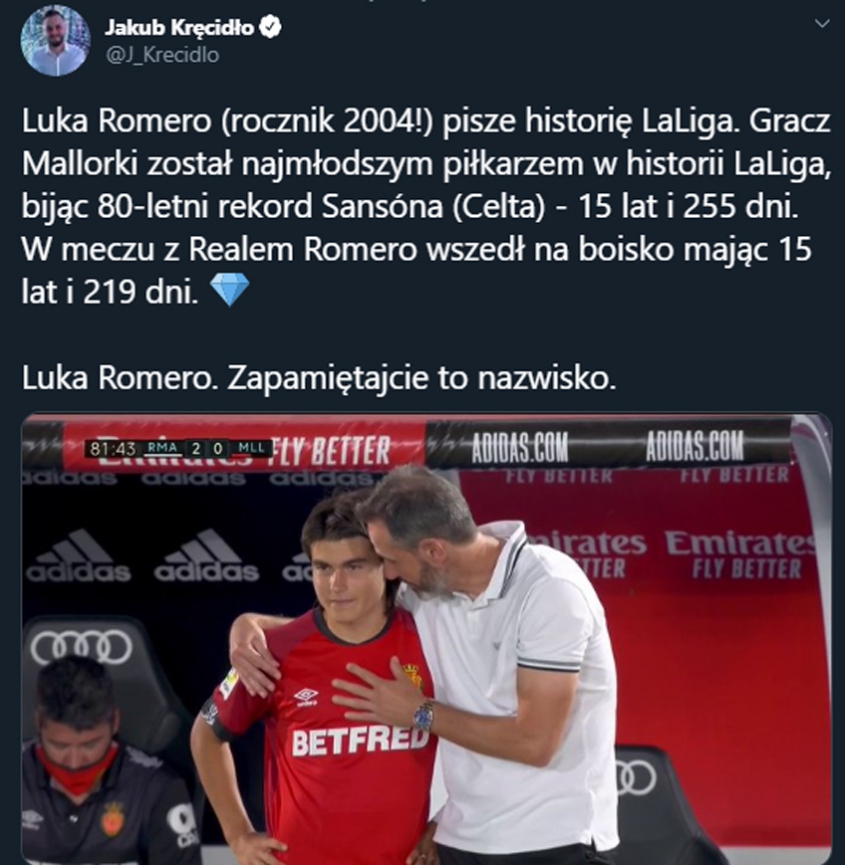 NOWY NAJMŁODSZY piłkarz w historii LaLiga!